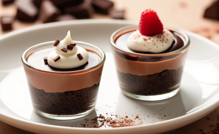 Easy Mini Chocolate Mousse Cups: Bite-Sized Treats to Impress Guests